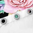 thumbnail image 3 of Erosebridal Kawaii Initial Letter Curtains and Drapes (38x45), Monogrammed Z 30%-50% Blackout Curtains for Bedroom, Vintage Flower Curtains for Living Room, Window Drapes Bedroom Decor, 3 of 6