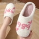 thumbnail image 5 of Chanclas de flores para mujer y hombre, Sandalias planas de gaviota suave, a la moda, para el hogar, para invierno, novedad, 5 of 5