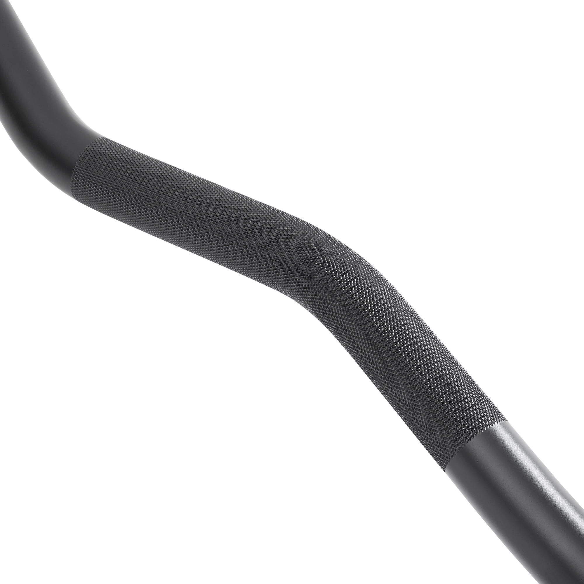 Philosophy Gym 47" EZ Curl Olympic Barbell - 8.5KG 25mm Grip 400LB Capacity 4 Needle Bearing 2" Weightlifting Bar