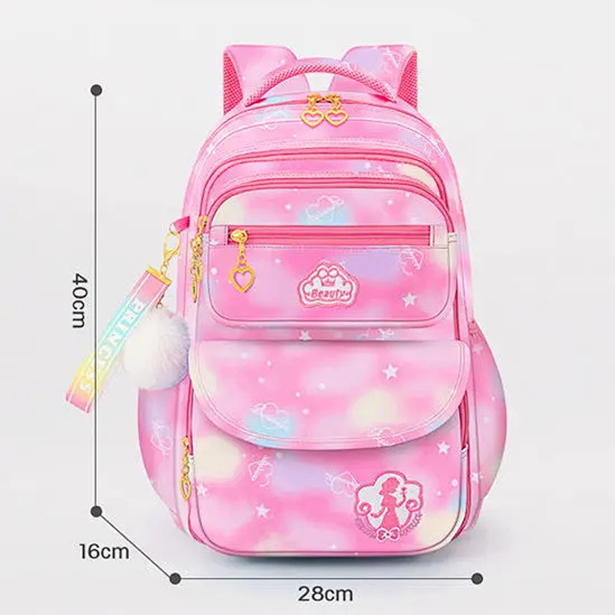 Cute Girls School Bags Children Primary School Backpack Satchel Kids Book Bag Princess Schoolbag Pink Walmart