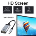 thumbnail image 3 of Adaptador Convertidor Tipo C USB C a DP VGA 4K para Pro VGA 1080p Sunnimix Convertidor de adaptador de TV HDMI, 3 of 7