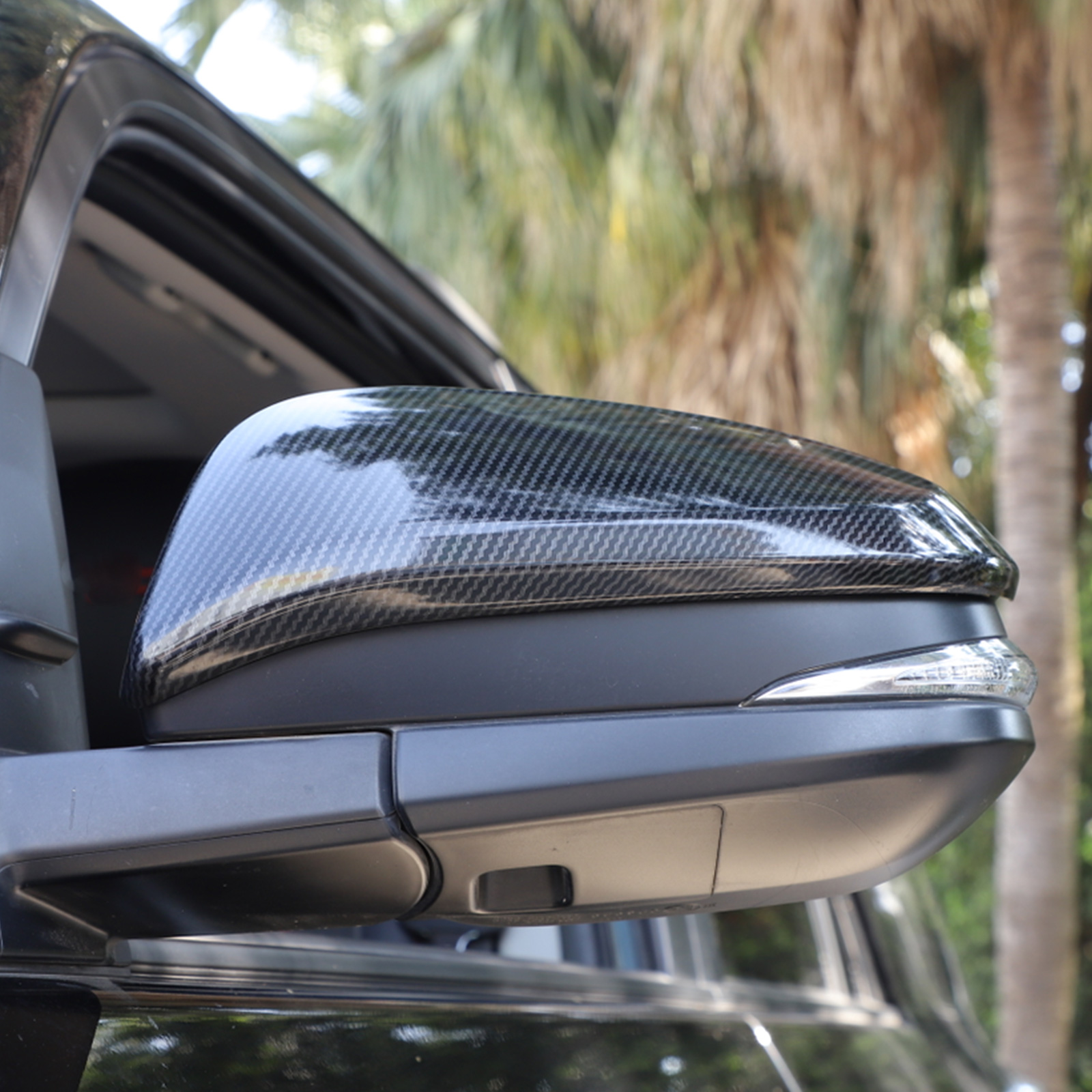 Carbon Fiber AC Vent Cover Trim For 2010-2019 Toyota 4Runner - 2-Piece Set, TESIN
