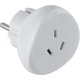 thumbnail image 4 of Adaptador de viaje Sincero estilo europeo a australiano 3 agujeros blanco, 4 of 5