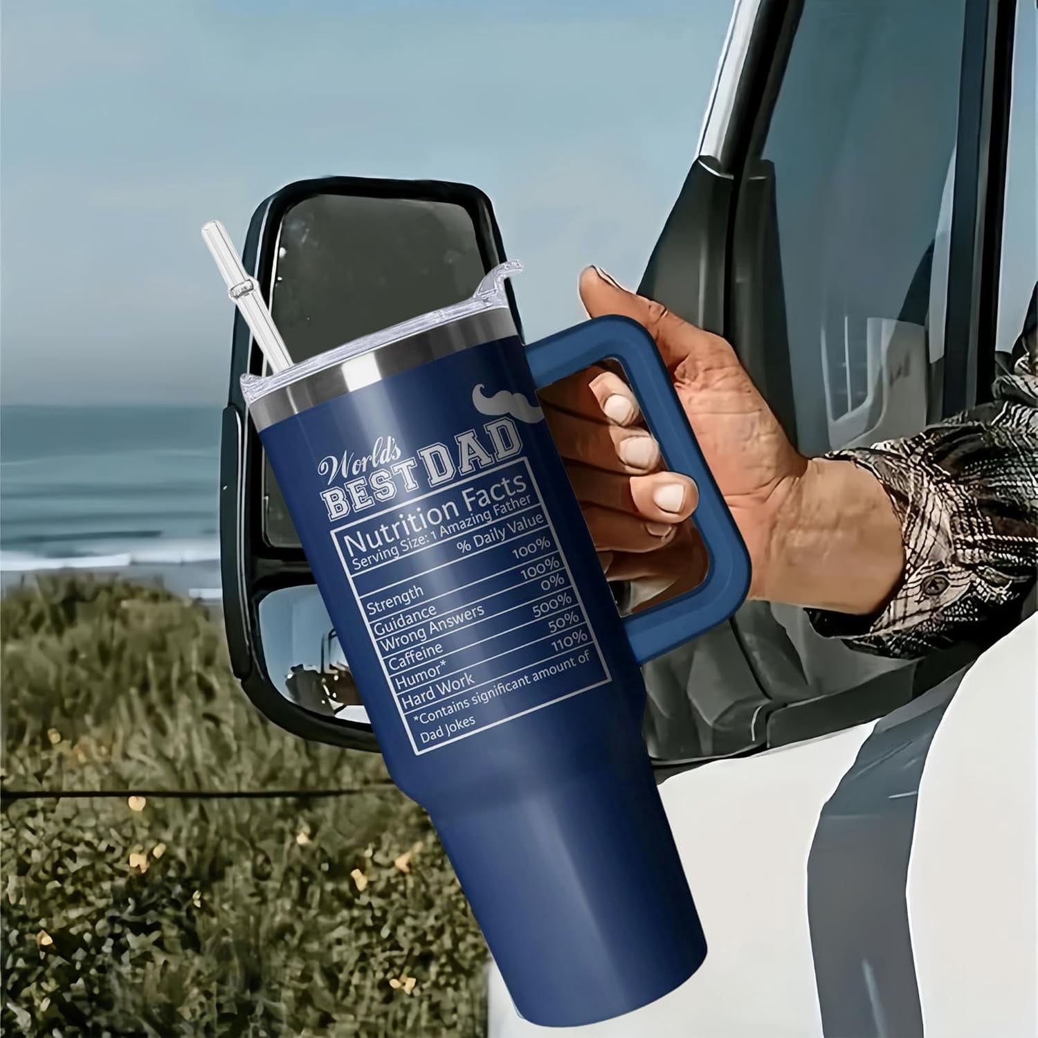 Nana Tumbler 40oz - Grandmother Gift - Insulated Stainless Steel Travel Mug - Mother's Day, Birthday Present