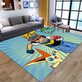 thumbnail image 3 of Alfombra de baño antideslizante de Pikachu, tapete rectangular de Pokemon, alfombra de franela para sala de estar, baño, dibujos animados Kawaii, Alfombra de puerta de cocina, decoración del hogar, 3 of 3
