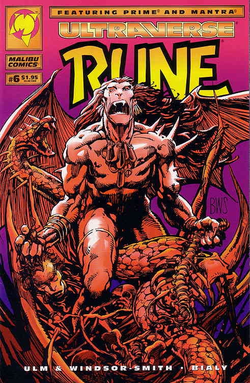 Rune #6 VF ; Malibu Comic Book - Walmart.com