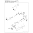thumbnail image 6 of Kingston Brass KBX8145KPS Verona Double-Handle Tub and Shower Faucet, Oil Rubbed Bronze, 6 of 7