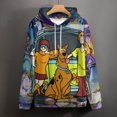 thumbnail image 4 of Scooby Doo Unisex Adult Sweatshirt Novelty Hoodie 3D Print Casual Sweater Jacket Pullover Hoodie Fall Winter Clothes 6XL, 4 of 8