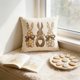 thumbnail image 5 of Spring Cute Pet Patterns Imitation Embroidery Cushion Cover Soft Throw Pillow Cover For Sofa And Chair Ideal Choice For Spring Easter Sofa And Bedroom Decor, 5 of 6