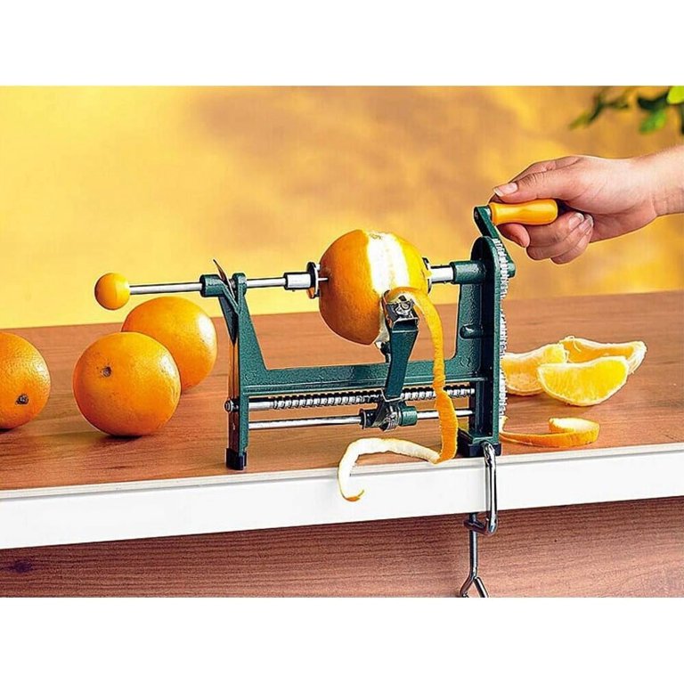 Mabor 6 Pezzi Pelapatate Per Agrumi – Strumento In Plastica Per Sbucciare Arance, Limoni E Pompelmi - 5