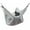 Gray, variant on Pet Hammock for Small Animals - Washable Plush Hanging Cave Hut for Ferrets, Rats, Hamsters & More - Cozy Winter Warm Hideaway