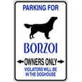 thumbnail image 1 of Do It Yourself Wall Decal Sticker Parking For Borzoi Parking Signs Size: 9 X 18 ", 1 of 1