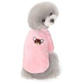thumbnail image 2 of Flmtop Winter Cartoon Animal Pattern Sweatshirt Two-legged Cat Dog Clothes Pet Supplies Pink, 2 of 9