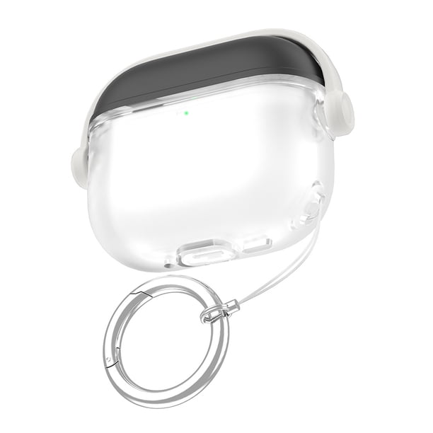 Estuche para auriculares con asa giratoria, protección integral, silicona, diseño dividido y suave, para Huawei Freebuds Pro4/Pro3, universal.