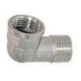 thumbnail image 1 of 2-3 del paquete Conector de codo de 1/2" de doble extremo en ángulo DN15 2 piezas Gloria Conector de tubería de doble extremo, 1 of 7