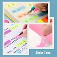 thumbnail image 5 of ROSENICE 4 Pcs Highlighter Transparent Multi-function Flags, 5 of 6