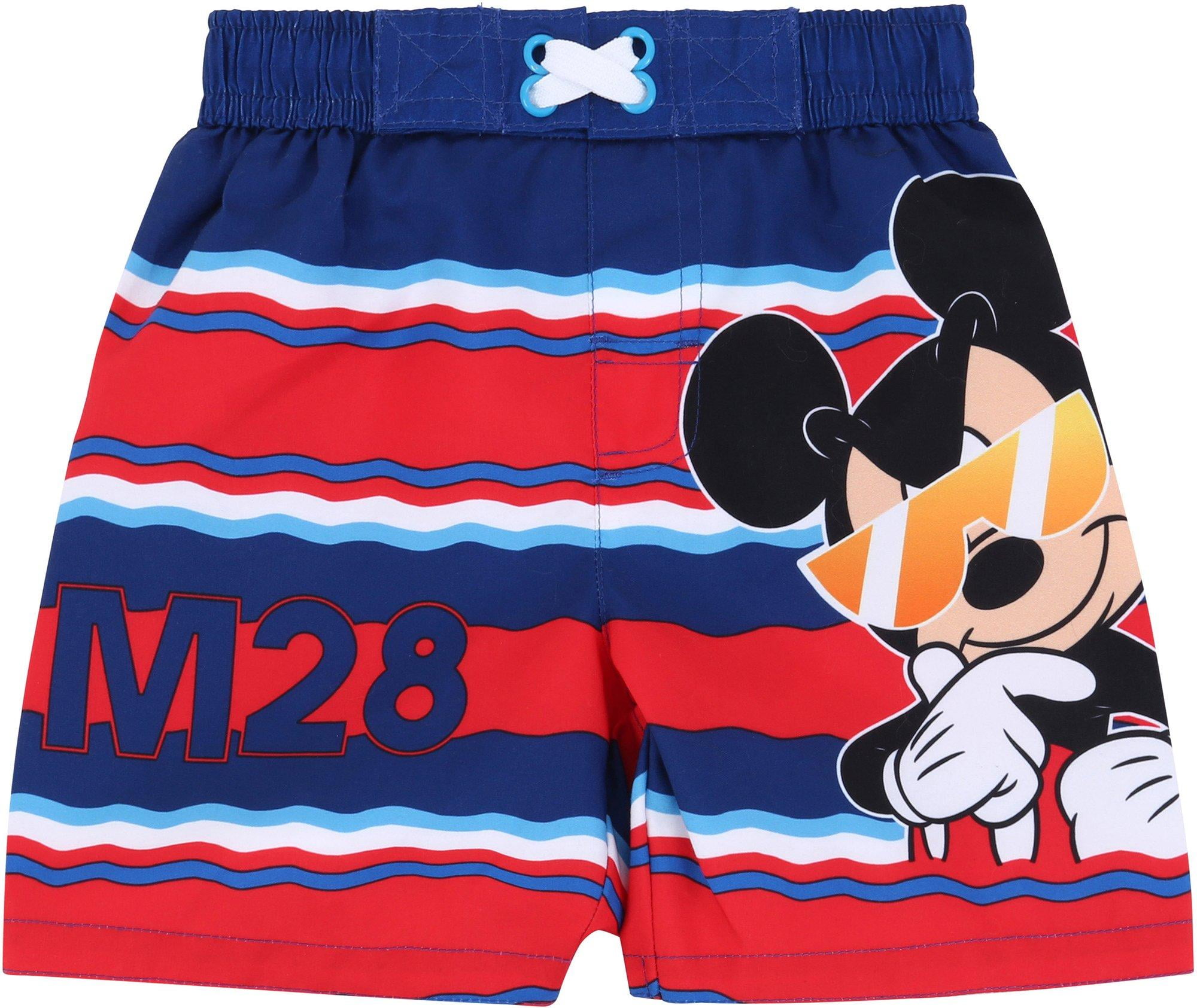 New Disney Mickey Mouse Board shorts Trunks Swim 12 Months Toddler Baby 