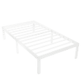 thumbnail image 2 of Merrland 14 Inch Twin XL Size Bed Frame, Heavy Duty Metal Platform with Storage, Steel Slat Support, Easy Assembly, White, 2 of 6
