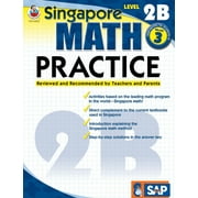 FRANK SCHAFFER PUBLICATIONS Carson Dellosa Singapore Math Level 2B Math Practice Workbook Grade 3 (128 pages)