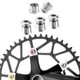 thumbnail image 1 of Pernos de plato de bicicleta Cola para accesorio de bicicleta de carretera 10 mm plata, 1 of 7
