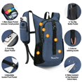 thumbnail image 2 of Mochila de Senderismo Seektop 15L para Mujeres y Hombres Impermeable, 2 of 7