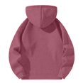 thumbnail image 3 of Duoif Womens Hoodies, Casual Half-Zip Sports Sweatshirt for Women - Loose Fit Womens Sweatshirt Hot Pink XL, 3 of 3