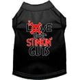 thumbnail image 3 of Pet Dog  Cat Shirt Screen Printed, "Love Your Stinking Guts", 3 of 10