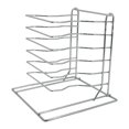 thumbnail image 1 of Soporte para pizza, soporte para pizza, mesa de buffet, catering, pizzerías, picnic, resistente, para hoteles, camping, ahorro de espacio, estante de 6 niveles, 1 of 8