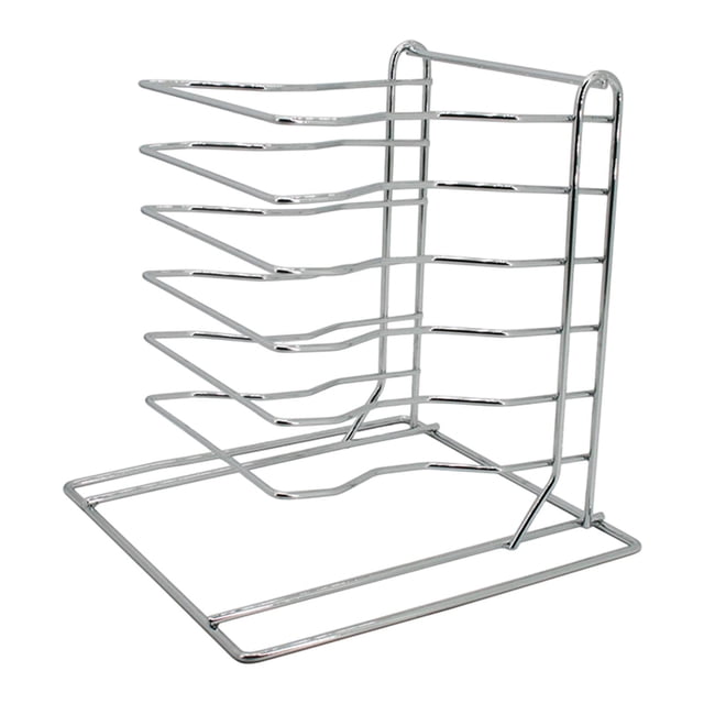 Soporte para pizza, soporte para pizza, mesa de buffet, catering, pizzerías, picnic, resistente, para hoteles, camping, ahorro de espacio, estante de 6 niveles