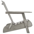 thumbnail image 6 of Safavieh Breetel Outdoor Chairs w/ Wine Glass Holder, Set of 2-Grey, 6 of 15