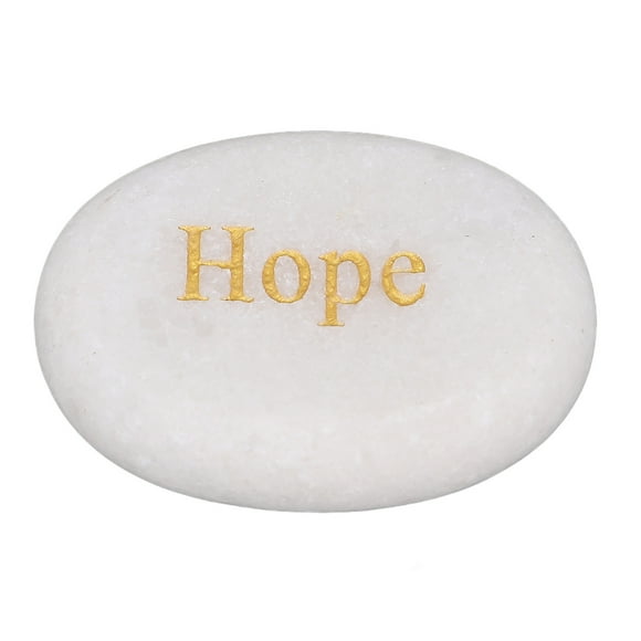 Engraved Inspirational Stone, Inspiring Stone Words Encouragement Amulets Marble Polished Smoothly Comfortable Motivational Stone Gratitude Rocks Engraved Rocks for Decoration