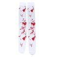 thumbnail image 1 of 1 par de medias de cosplay Medias estampadas sobre la rodilla Disfraz de Halloween, 1 of 6