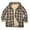 Khaki, variant on Njoeus Full Zip Up Hoodies for Men Fleeces Lined Plaid Flannel Shirt Jacket Hooded Sweatshirt Warm Winter Coat for Mens S-3XL