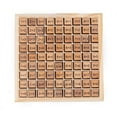 thumbnail image 4 of Educational Wooden Toys for Kids Children Baby 99 Multiplication Table Math Arithmetic Puzzle Early Teaching Aids, 4 of 9