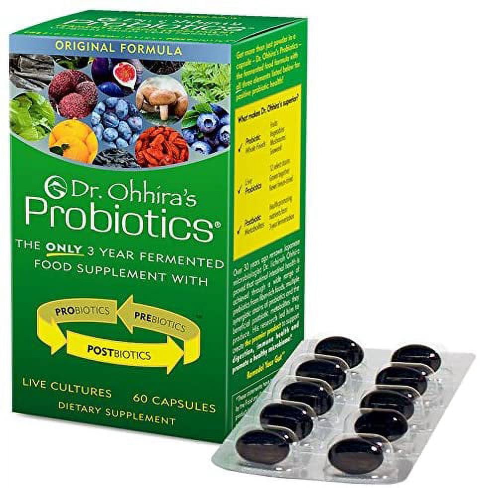 Dr. Ohhira's Essential Formulas Inc., Probiotics, Original Formula, 60 Capsules - 2 Packs