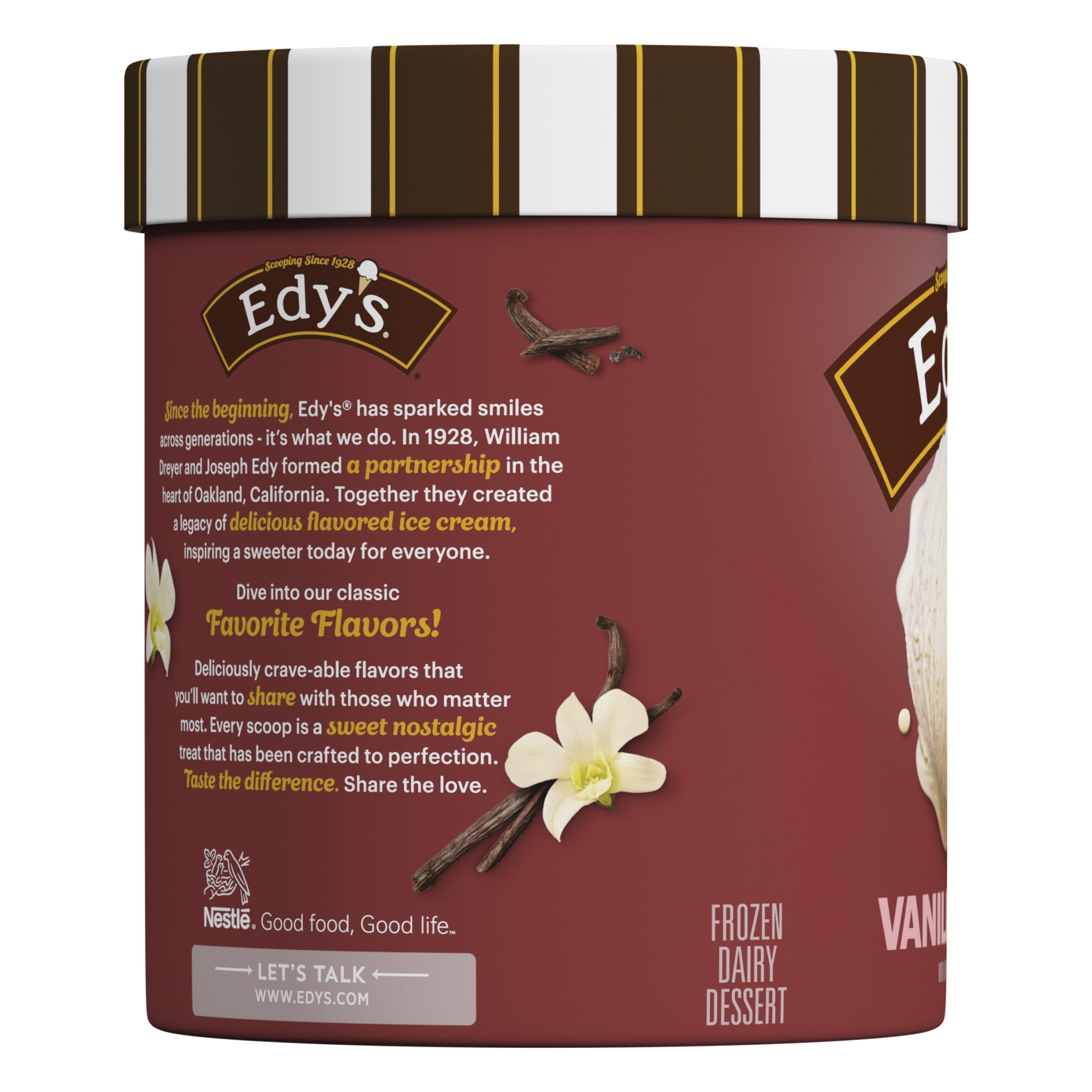 Edy’s/Dreyer’s Vanilla Bean, 1.5 Qt