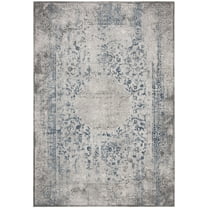 SAFAVIEH Invista Katharine Abstract Area Rug, Grey/Blue, 5'3" x 7'6"