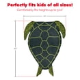 thumbnail image 6 of Silver Lilly Animal Tail Blanket - Plush Animal Sleeping Bag Blanket for Kids (Turtle), 6 of 6