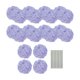 thumbnail image 2 of Hortensia Flores Artificiales Accesorios para Fotos Arreglos Florales DIY Decorativos para Púrpura, 2 of 9