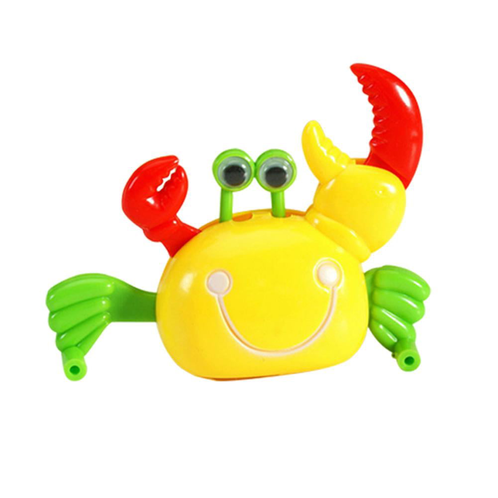 Lovely Plastic Crab Shape Clockwork Toy Wind Up Toy For Children Kids Gift a 