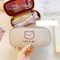 thumbnail image 3 of Sidaley Cute Pencil Big Pen Bag Papelería Estuches de lápices para estudiantes Adolescentes Niñas Escuela secundaria Organizador Type3 NO3, 3 of 6