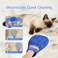 thumbnail image 3 of UYGDUY-Pet Hair Removal Glove for Cats & Dogs, Electrostatic Pet Hair Gloves with Adjustable Wristband, Five-Finger Magic Brush Remover Tool for Laundry, Carpet, Couch, Car Seats & Clothing (Blue), 3 of 4