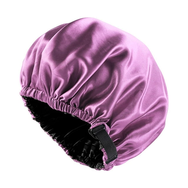 MERIGLARE Satins Bonnet for Sleeping Soft Hair Bonnet for Makeup Bathing Washing Face violent