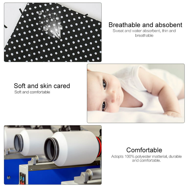 Hanjunzhao Black White Fat Quarters Fabric Bundles, Precut Sewing Quilting Fabric, 18 x 22 Inches