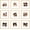 Natural Wood, variant on 11x14 Picture Frame Set of 9, Display Pictures 8x10 with Mat or 11x14 without Mat, Multi Collage Gallery Square Photo Frames for Wall or Tabletop, White