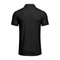 thumbnail image 6 of Hearthz Golf Polo Shirts for Men Black Quick Dry Men's Short-Sleeve Shirt Moisture Wicking Athletic Workout Mens Golf Polo, 6 of 7