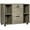 Gris, variante sur Vinsetto Armoire Mobile avec Tiroir Verrouillable pour Bureau à Domicile