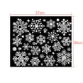 thumbnail image 2 of Snowflake Window Clings for Glass Windows Snow Spray, 1 Sheet Christmas Window Clings Winter Xmas Holiday Window Stickers Decals Decor, Christmas Decorations for Office Home School Shop, 2 of 4