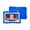 Blue, variant on Childrens Learning Tablet 7-Inch Childrens Tablet Computer 1+8G Android Tablet Cartoon Front and Rear Dual Camera Tablet Childrens Early Education Learning Machine Parent-Child Gift