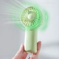 thumbnail image 4 of Cute Mini Fan Portable Handheld Fan Lightweight Handy Fan Pocket Low Noise Small Electric Fan for Student Gift Outdoor Fan 2025, 4 of 9